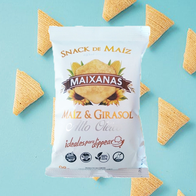 Maixanas Snack Maíz & Girasol Alto Oléico - 98gr